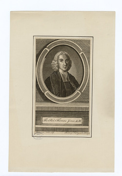 Portrait of Revd Thomas Jones