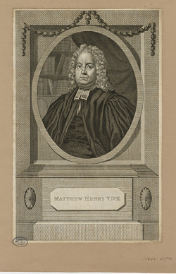 Portrait of Matthew Henry