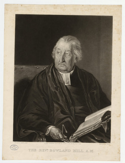 Portrait of Revd R. Hill