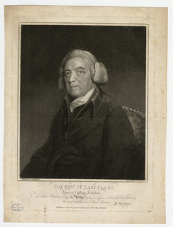 Portrait of Revd Mr Lascelles