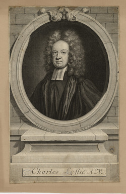 Portrait of Revd C. Leslie