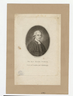 Portrait of Revd M. Noble