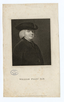 Portrait of Revd Dr W. Paley