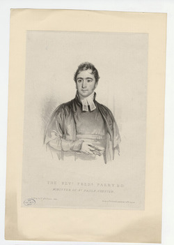Portrait of Revd F. Parry