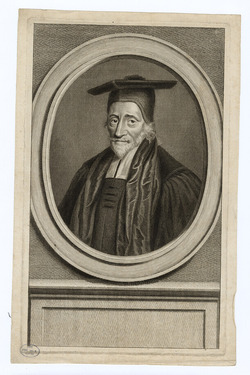 Portrait of Reverend Dr Edward Pocock