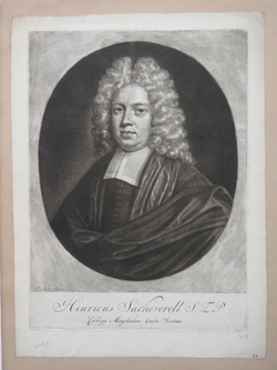 Portrait of Dr Henry Sacheverell (1674-1724)