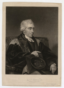 Portrait of Revd DR W. Tournay