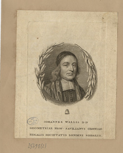 Portrait of Revd Dr J. Wallis