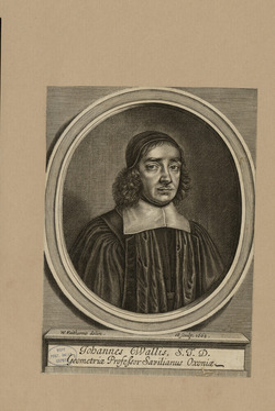 Portrait of Revd Dr J. Wallis