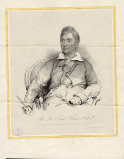 Portrait of Revd R. Warner