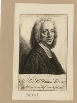 Portrait of W. Whiston