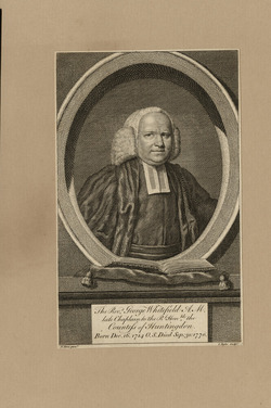 Portrait of G. Whitefield