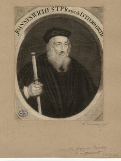 Portrait of J. Wyclif