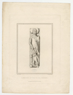 Effigy tomb of a Knight of the Barri family