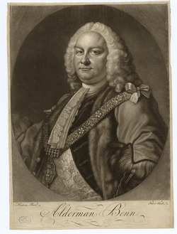 Portrait of W. Benn