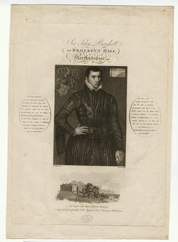 Portrait of Sir J. Brockett