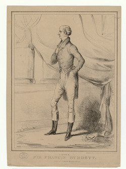 Portrait of Francis Burdett