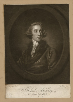 Portrait of C. Bunbury