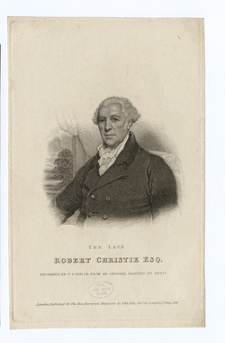 Portrait of R. Christie