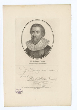Portrait of R. Cotton
