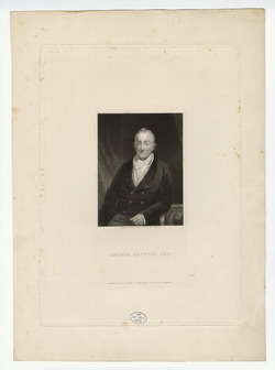 Portrait of Arthur Heywood