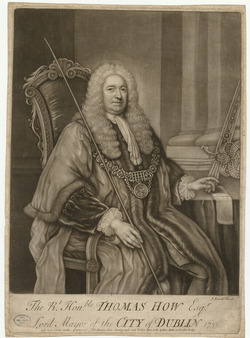 Portrait of T. How