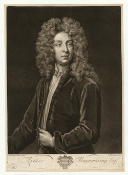 Portrait of A. Maynwaring