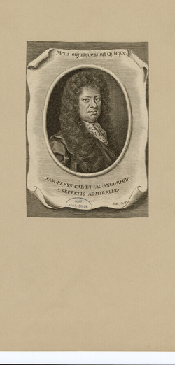 Portrait of S. Pepys