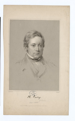 Portrait of P. Pusey