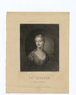 Portrait of Mrs Cowper