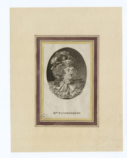 Portrait of Mrs Fitzherbert
