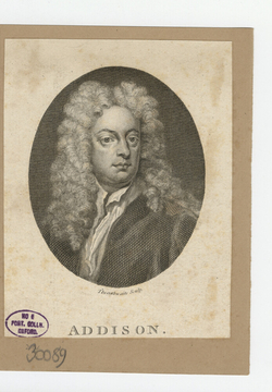 Portrait of J. Addison