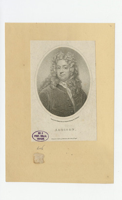 Portrait of J. Addison