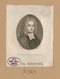 Portrait of W. Broome