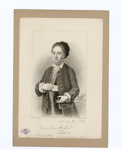 Portrait of E. Cave