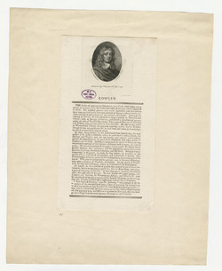 Portrait of A. Cowley