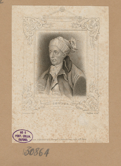 Portrait of William Cowper