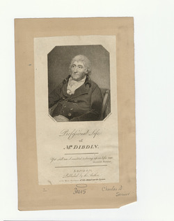 Portrait of C. Dibdin