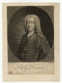 Portrait of Philip Frowde