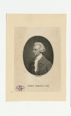 Portrait of J. Hoole