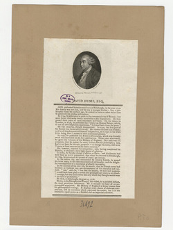 Portrait of D. Hume