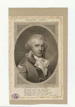 Portrait of C. James