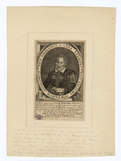 Portrait of B. Jonson