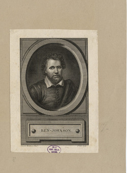 Portrait of B. Jonson