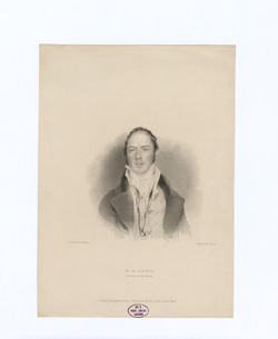 Portrait of M. G. Lewis
