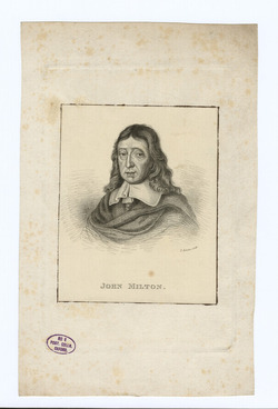 Portrait of John Milton