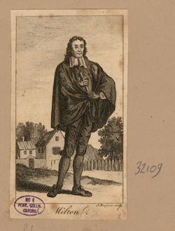 Portrait of John Milton