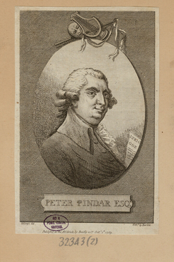 Portrait of P. Pindar