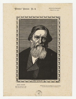 Portrait of J. Ruskin