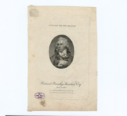 Portrait of R. B. Sheridan